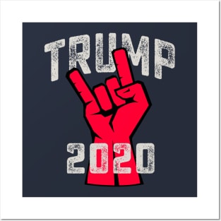 Trump 2020 Republican Supporters Posters and Art